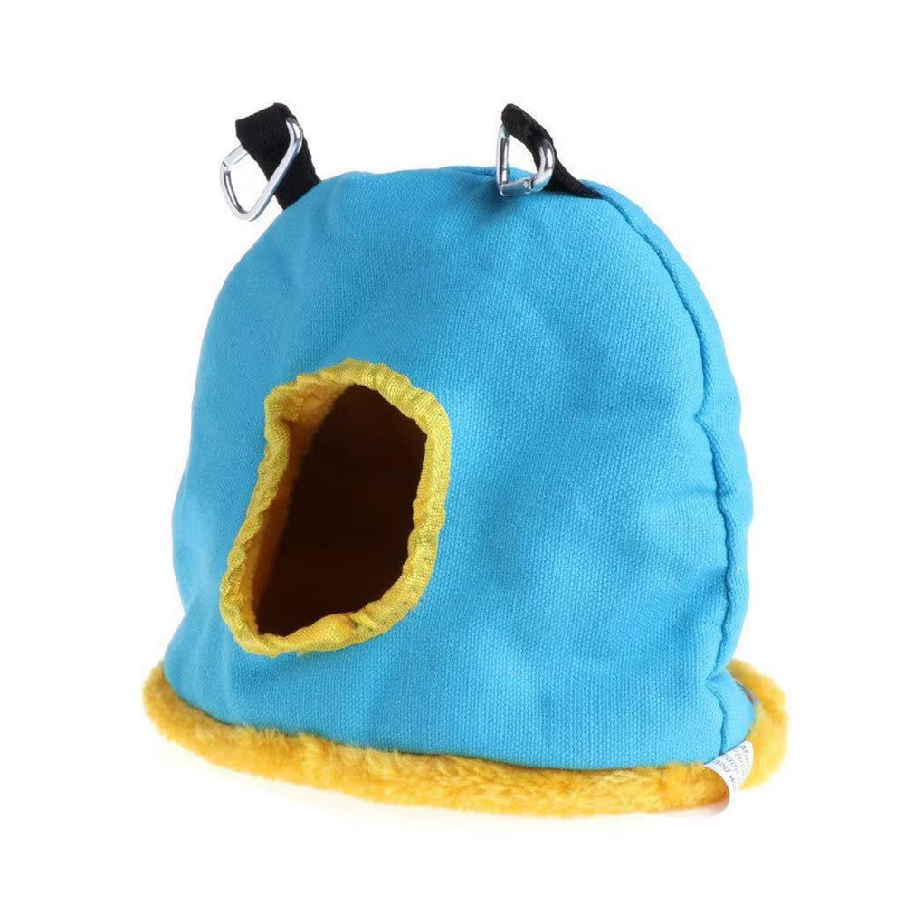 Pet Bird Supplies round Warm Nest for Birds Parrot Birdhouse Cotton Hammock Bird Cages Parakeet Budgie Hut Tent Bed Hanging Cave