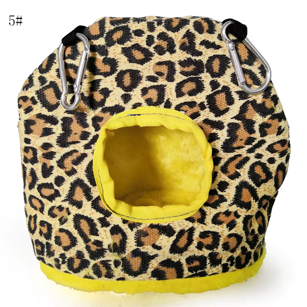 Pet Bird Supplies round Warm Nest for Birds Parrot Birdhouse Cotton Hammock Bird Cages Parakeet Budgie Hut Tent Bed Hanging Cave
